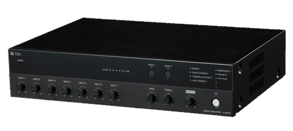 呼出放送・2局切替えができる卓上アンプの新シリーズ｜新商品情報