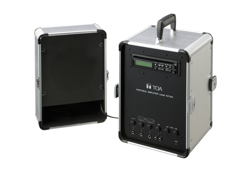 商品データダウンロード:移動用PAアンプ 20W スピーカー付 (KZ