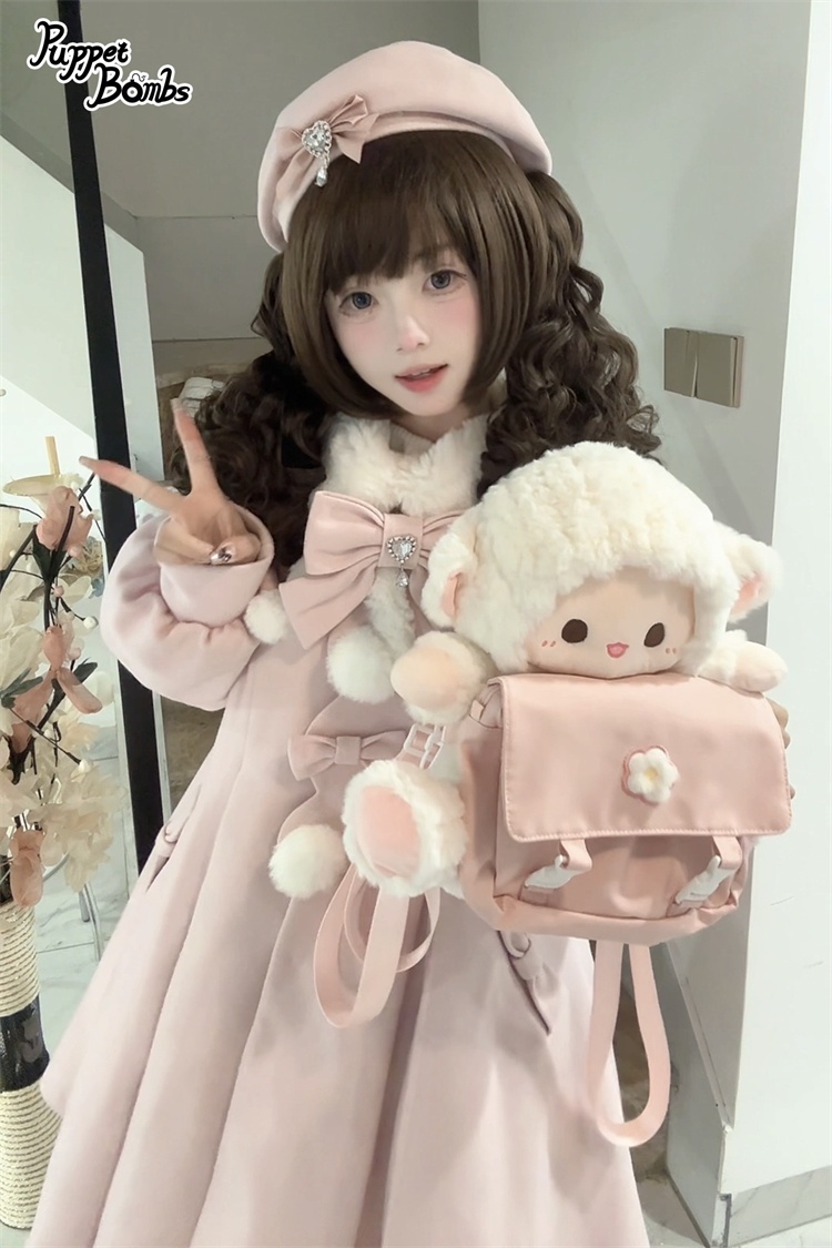 PuppetBombs】QS44 リボン×ファーベレー帽 - To Alice