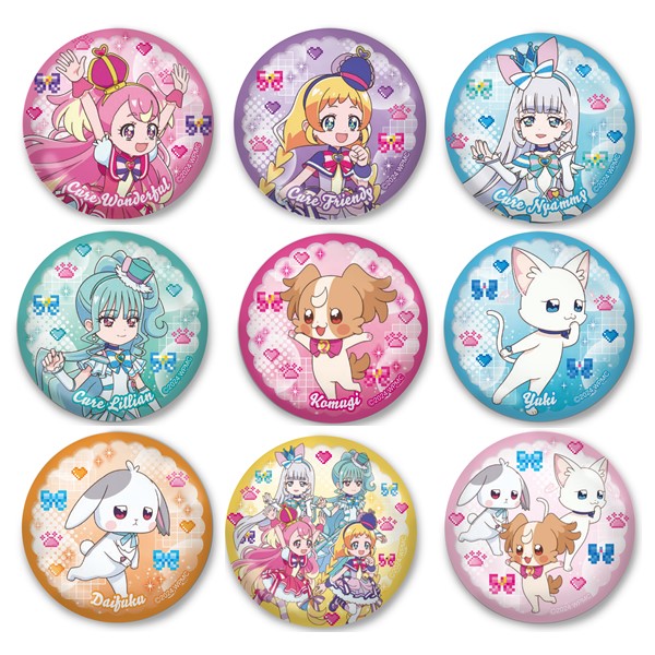 わんだふるぷりきゅあ感謝祭 缶バッジ ノーマル 犬飼こむぎ 42点 わん