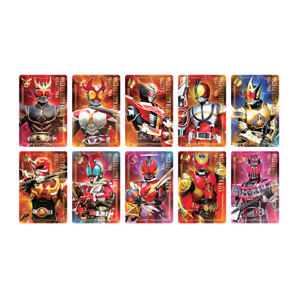 セット販売＞平成仮面ライダー 最終フォームトレーディング箔押し