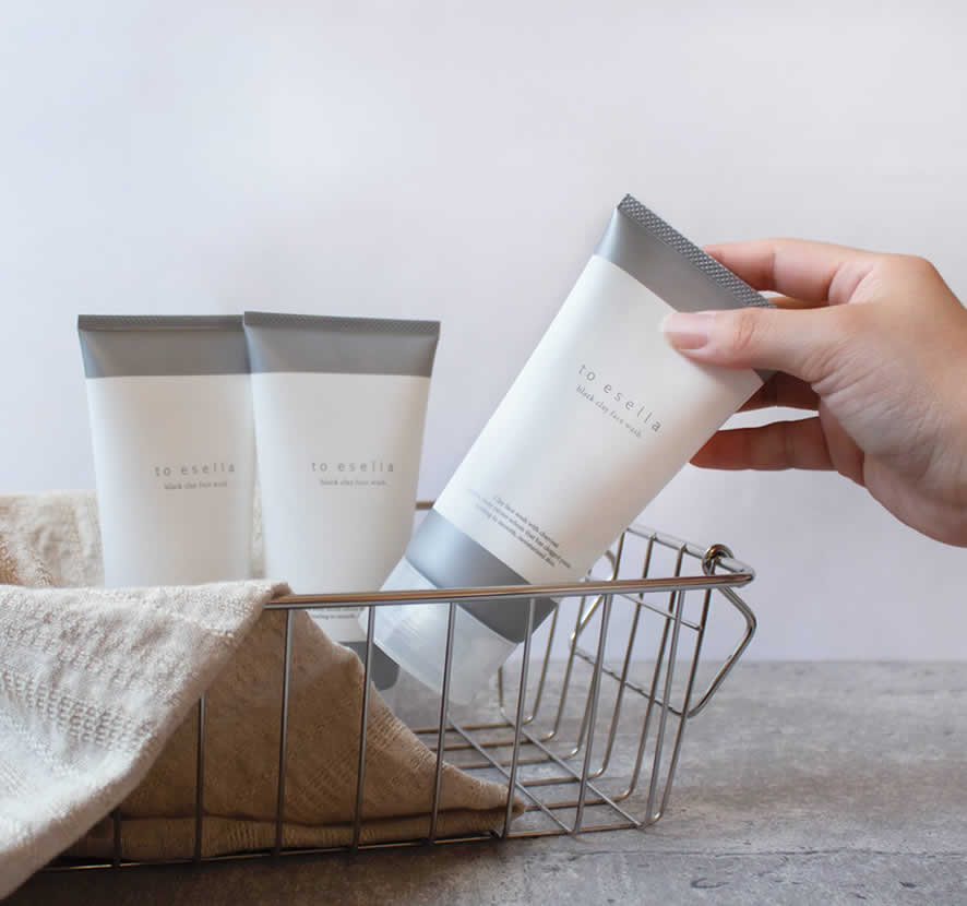 ブラック クレイ フェイス ウォッシュ | to esella