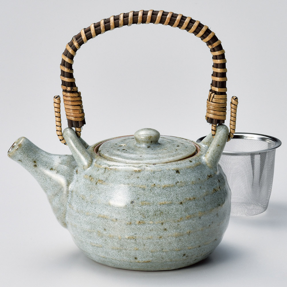 粉引(唐津)4号土瓶(土瓶)|食器通販の陶磁庵