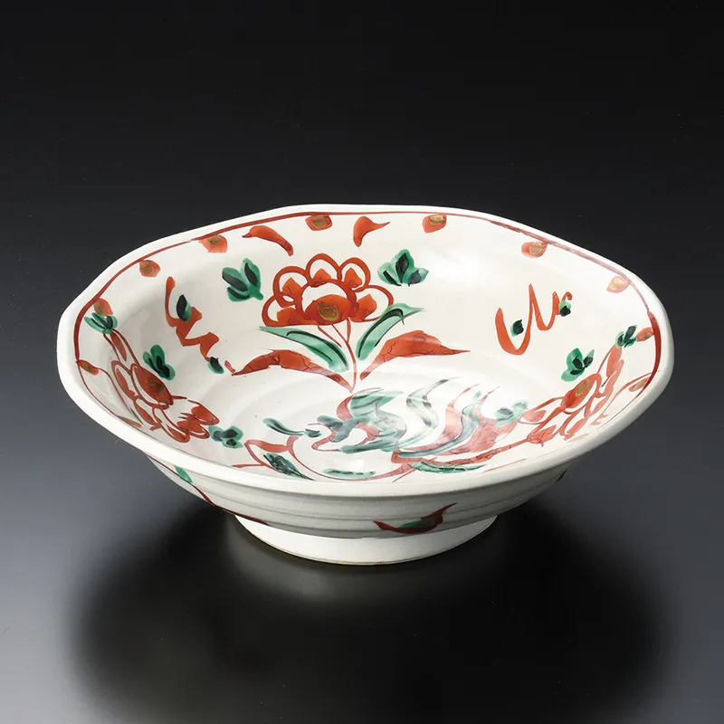 赤絵8.0鉢(和食器,鉢もの,大鉢)|食器通販の陶磁庵