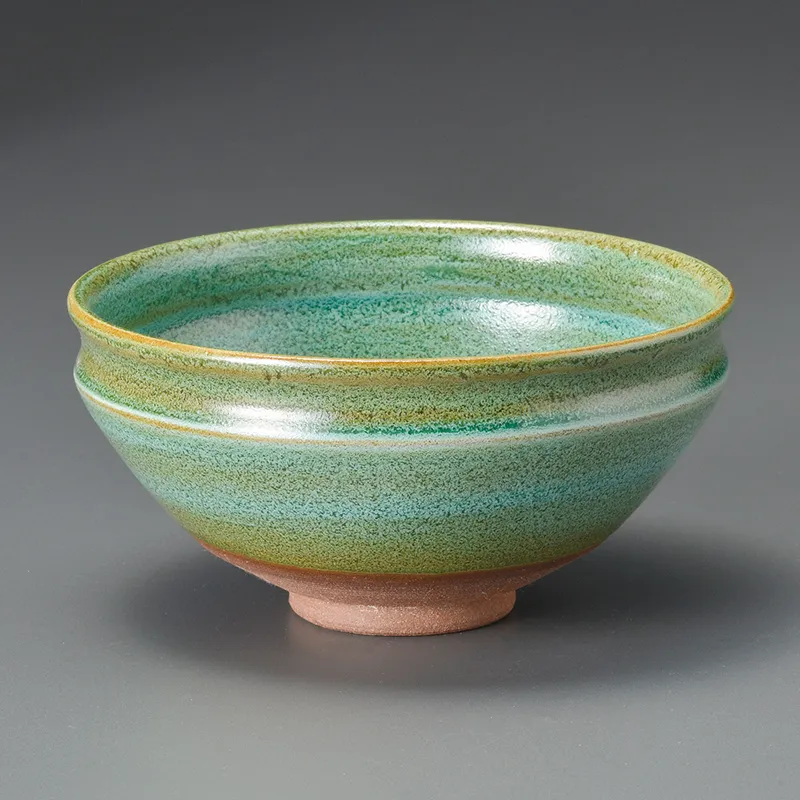 藍草 織部抹茶碗 M59 織部抹茶碗(抹茶碗)|食器通販の陶磁庵