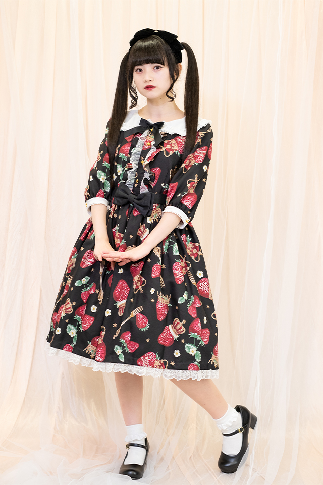 Royal Crown Berryワンピース(黒)｜東京ロリィタ-TOKYO LOLITA