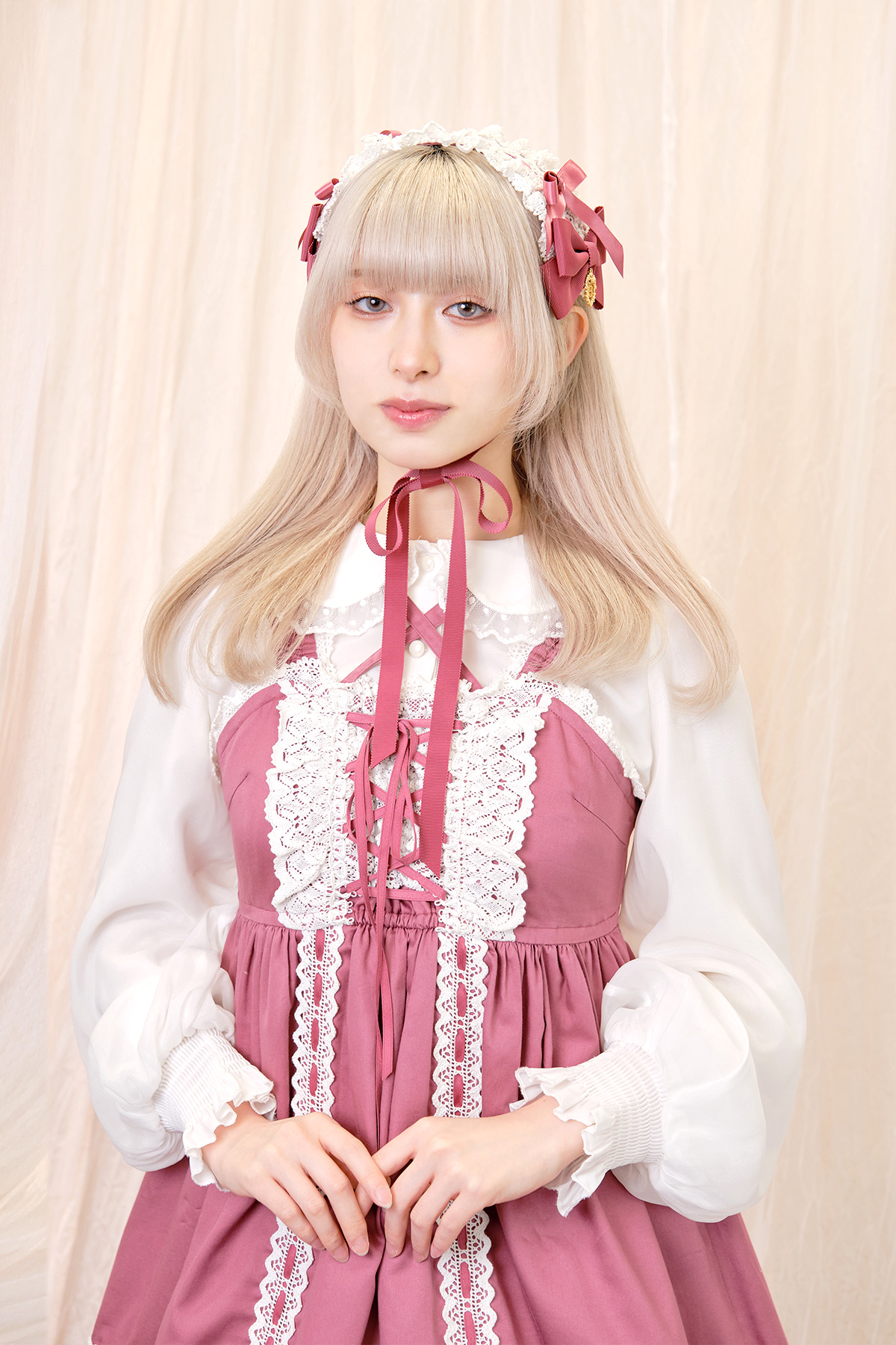 ベビードールジャンパースカート＆プリンセスドロップヘッドドレス