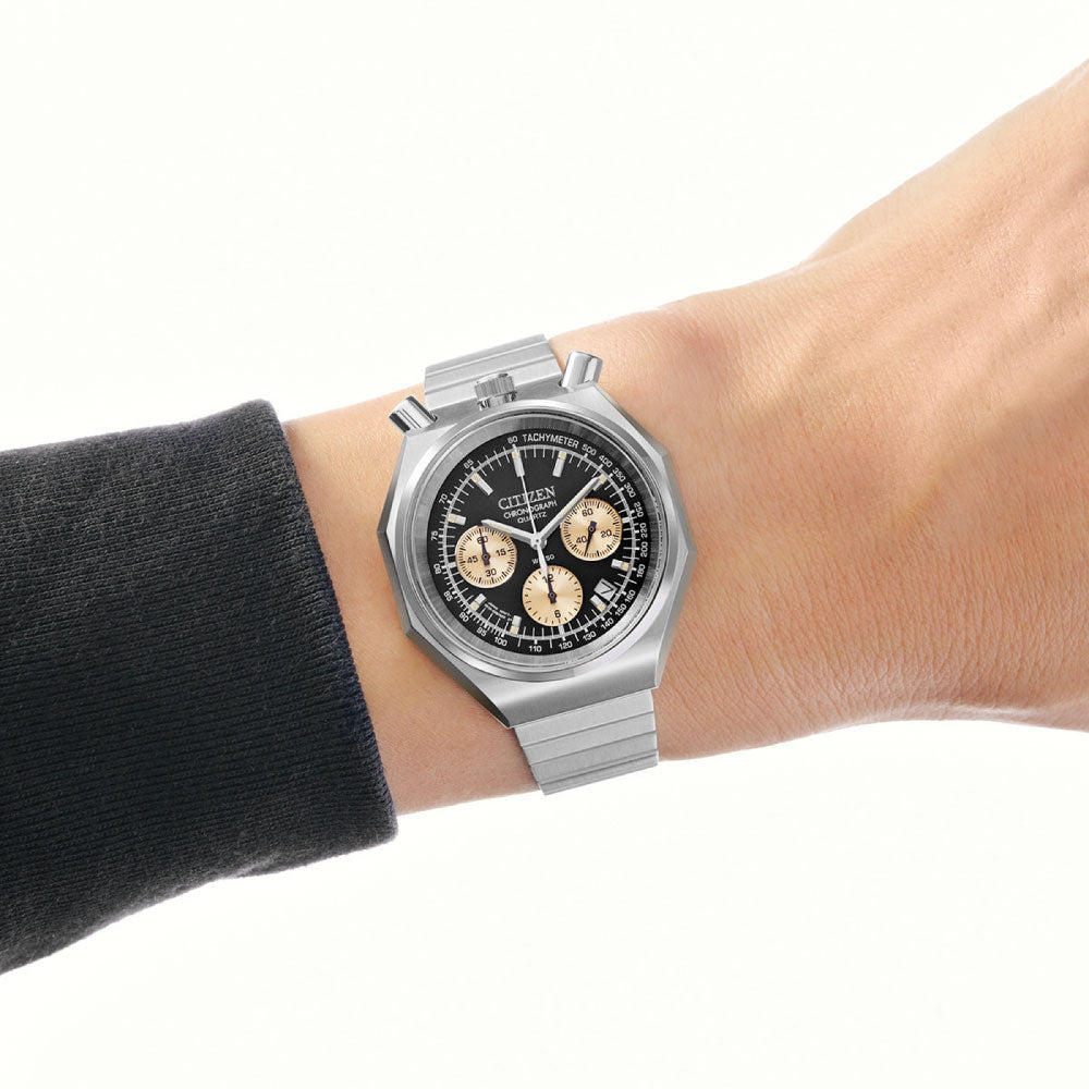 CITIZEN RECORD LABEL TSUNO CHRONO Custom Limited AN3700-54E 世界