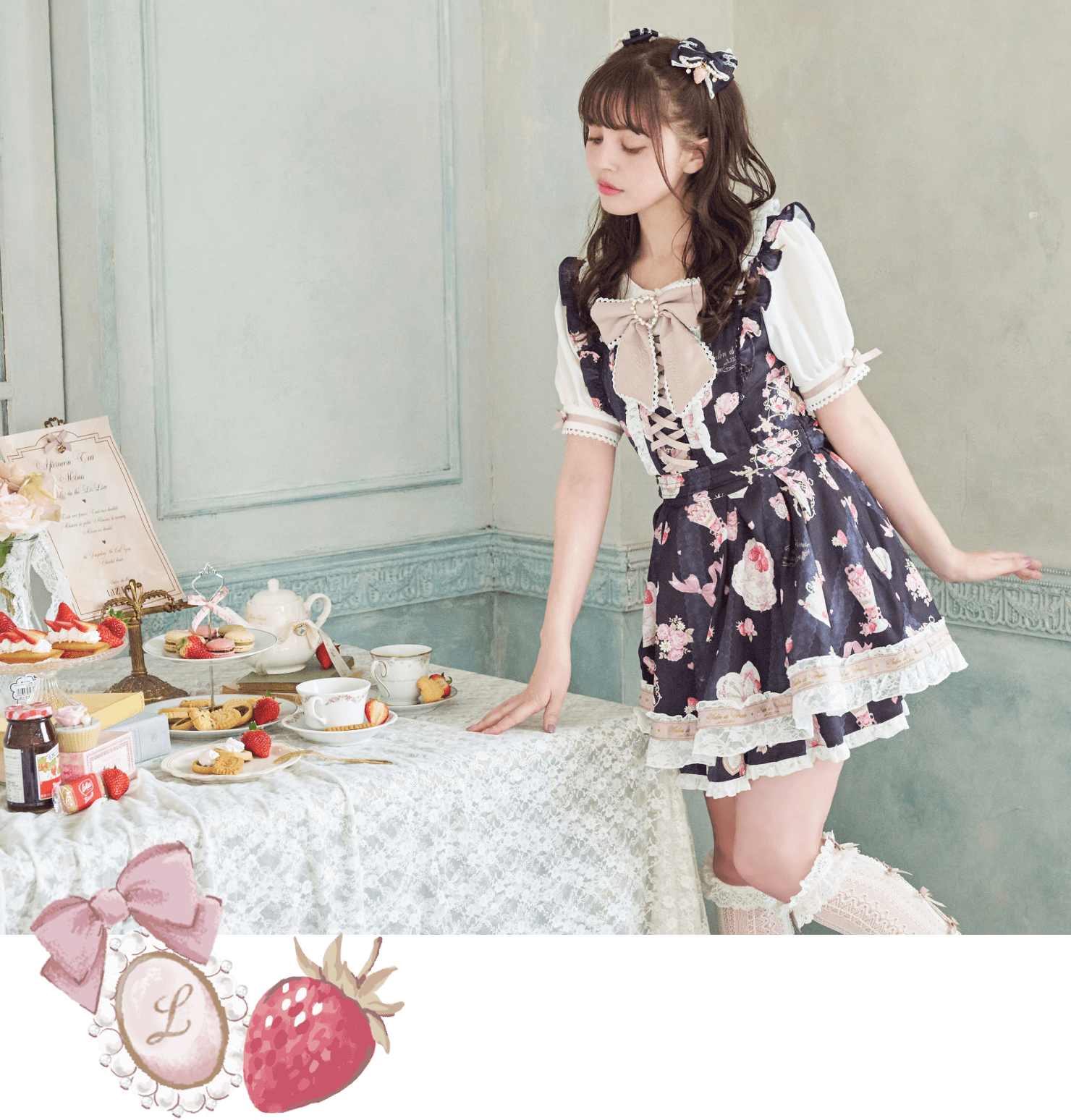 LIZ LISA 2024 Salon de Fraise ｜ LIZ LISA（リズリサ）公式通販