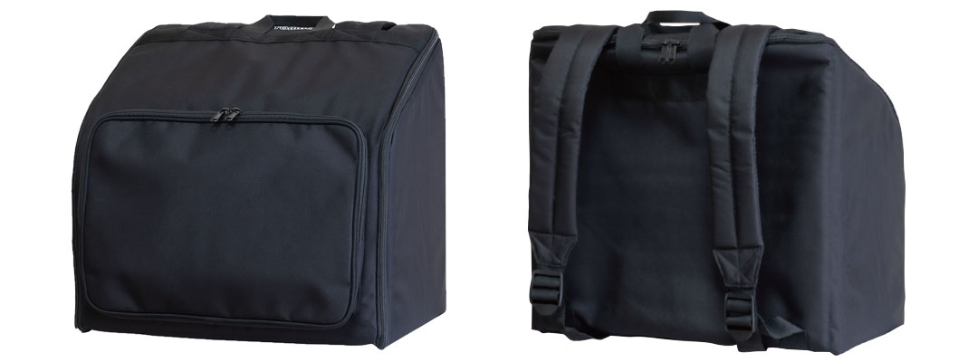 希少】オールブラック TOMBO トンボ アコーディオン T 48 ケース付