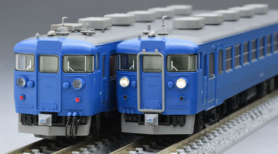 JR 475系電車(北陸本線・青色)セット ｜製品情報｜製品検索｜鉄道模型