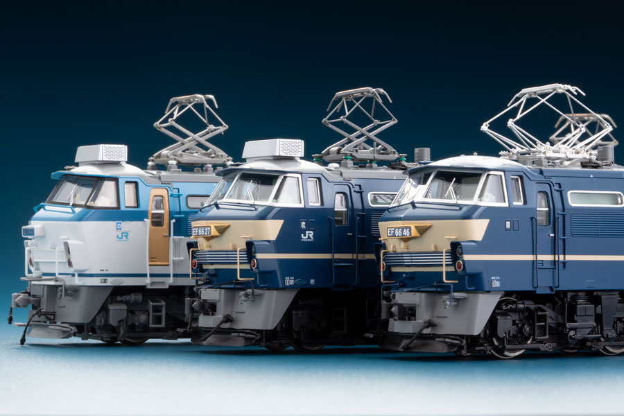 TOMIX EF66形電気機関車 HO-115 11号機ディテールアップ JR EF66形電気