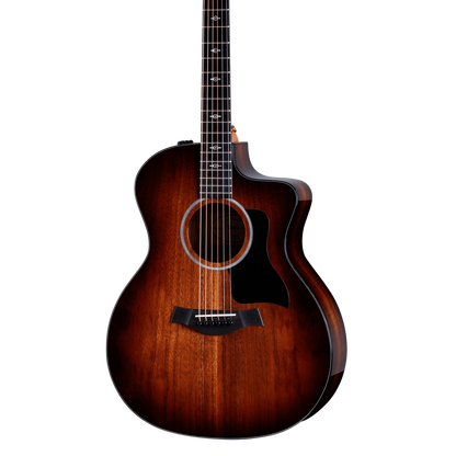Taylor 224ce-K DLX Hawaiian Koa Top Shaded Edgeburst w/case – Tone