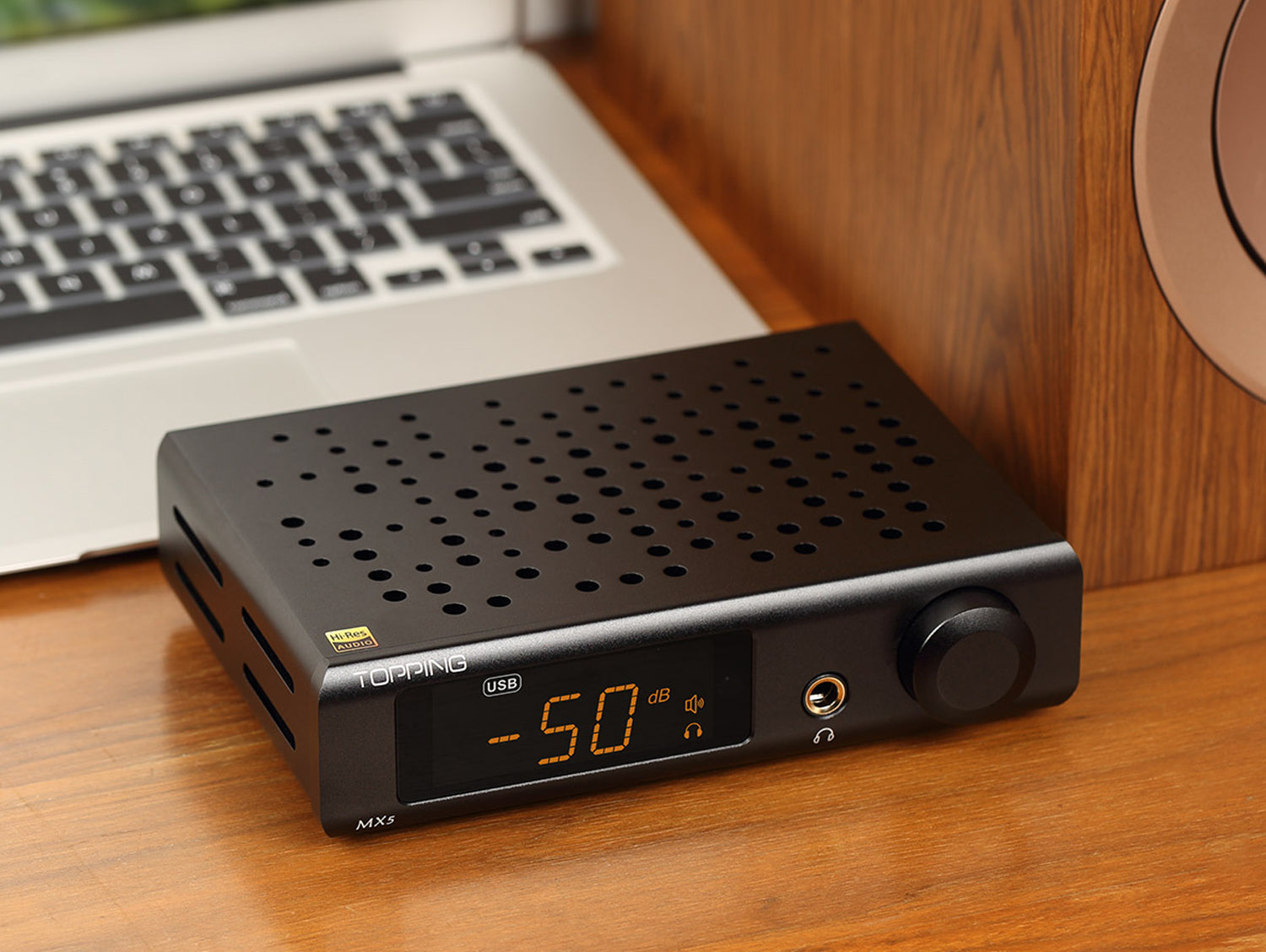 Topping MX5 クラスD パワーアンプ DAC ヘッドホンアンプ搭載 1年保証