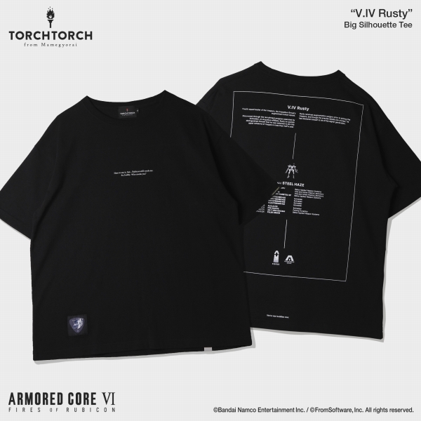 V.IV ラスティ ビッグシルエットTシャツ | TORCH TORCH