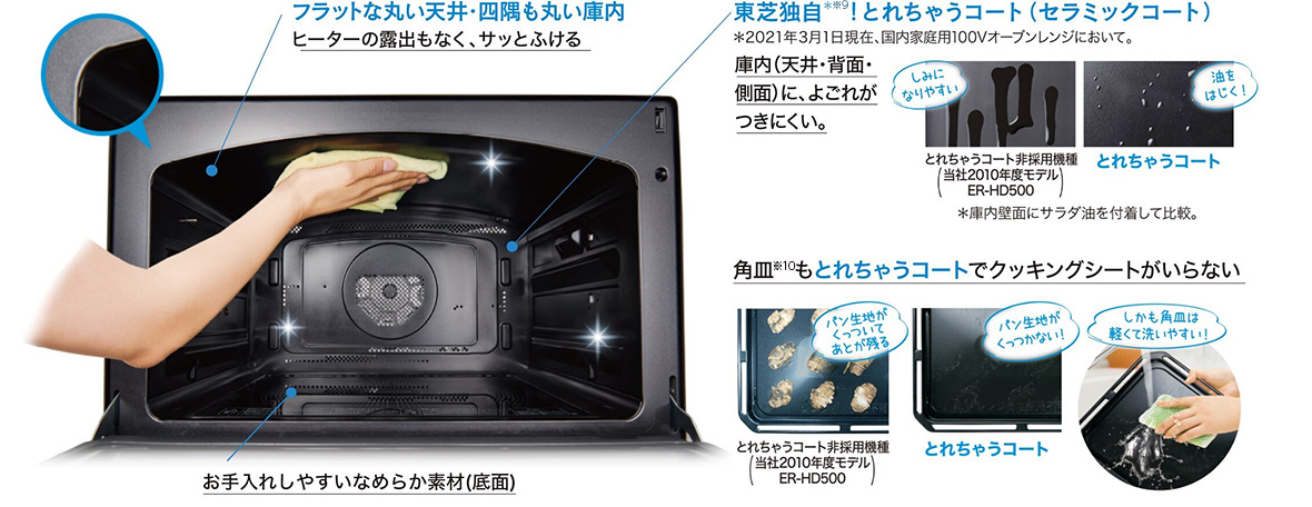 特長 | ER-WD3000 | 電子レンジ/オーブンレンジ| 東芝ライフスタイル