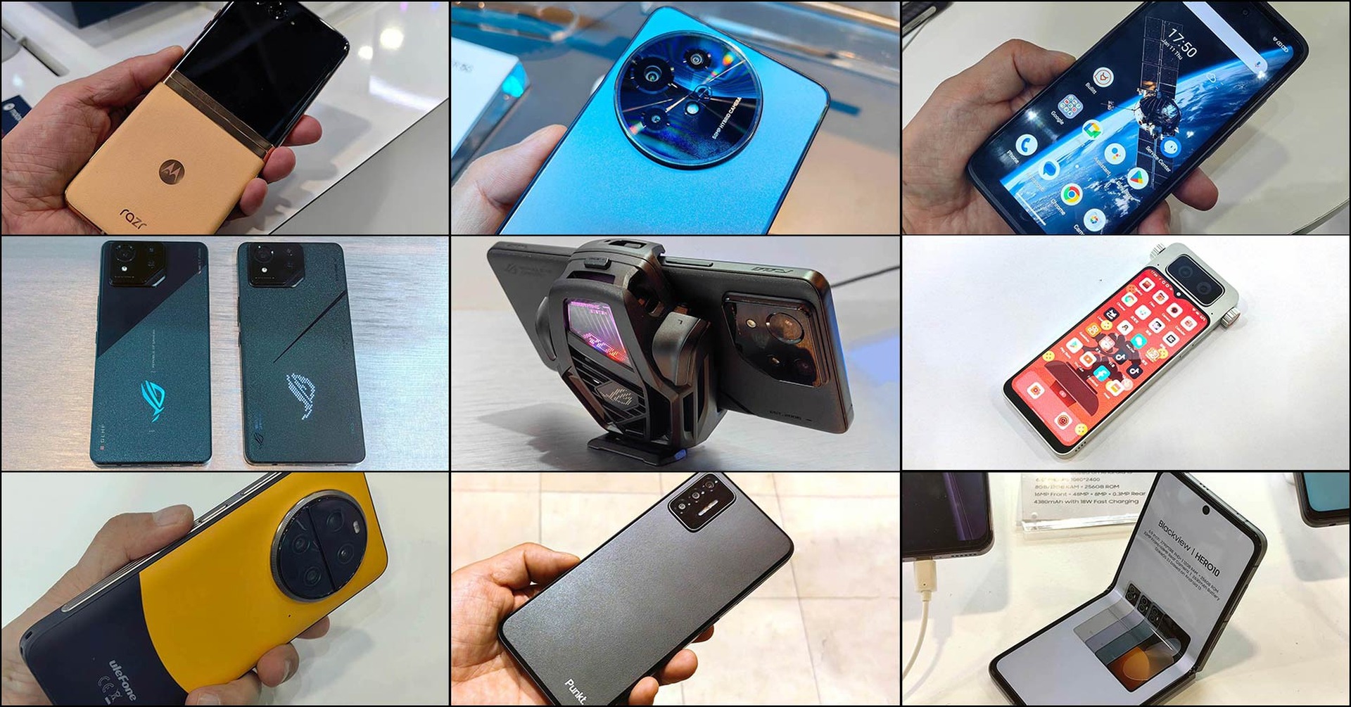 CES 2024から世界の最新スマホを一挙紹介。格安折り畳みや紙風