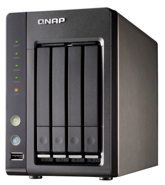 QNAP NAS ts-439 proⅡ、2TのHDD4本付、メモリー1G増設済み | TS-