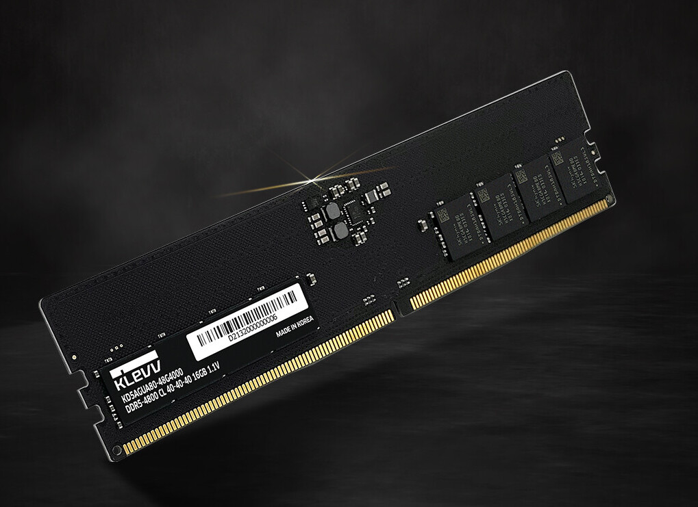 KLEVV Launches New DDR5-5600 Standard Desktop and Laptop Memory