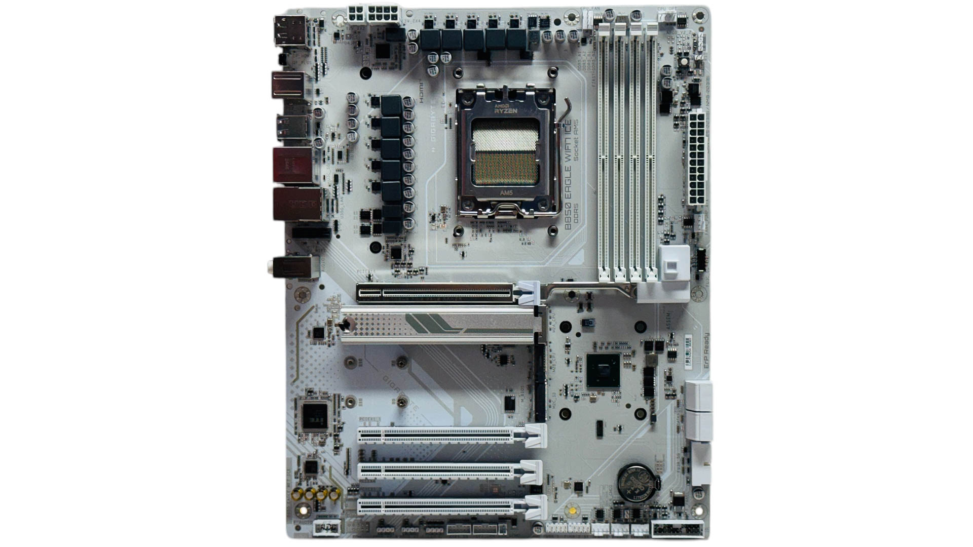 Gigabyte B850 Eagle WiFi7 Ice Review - Board Layout | TechPowerUp