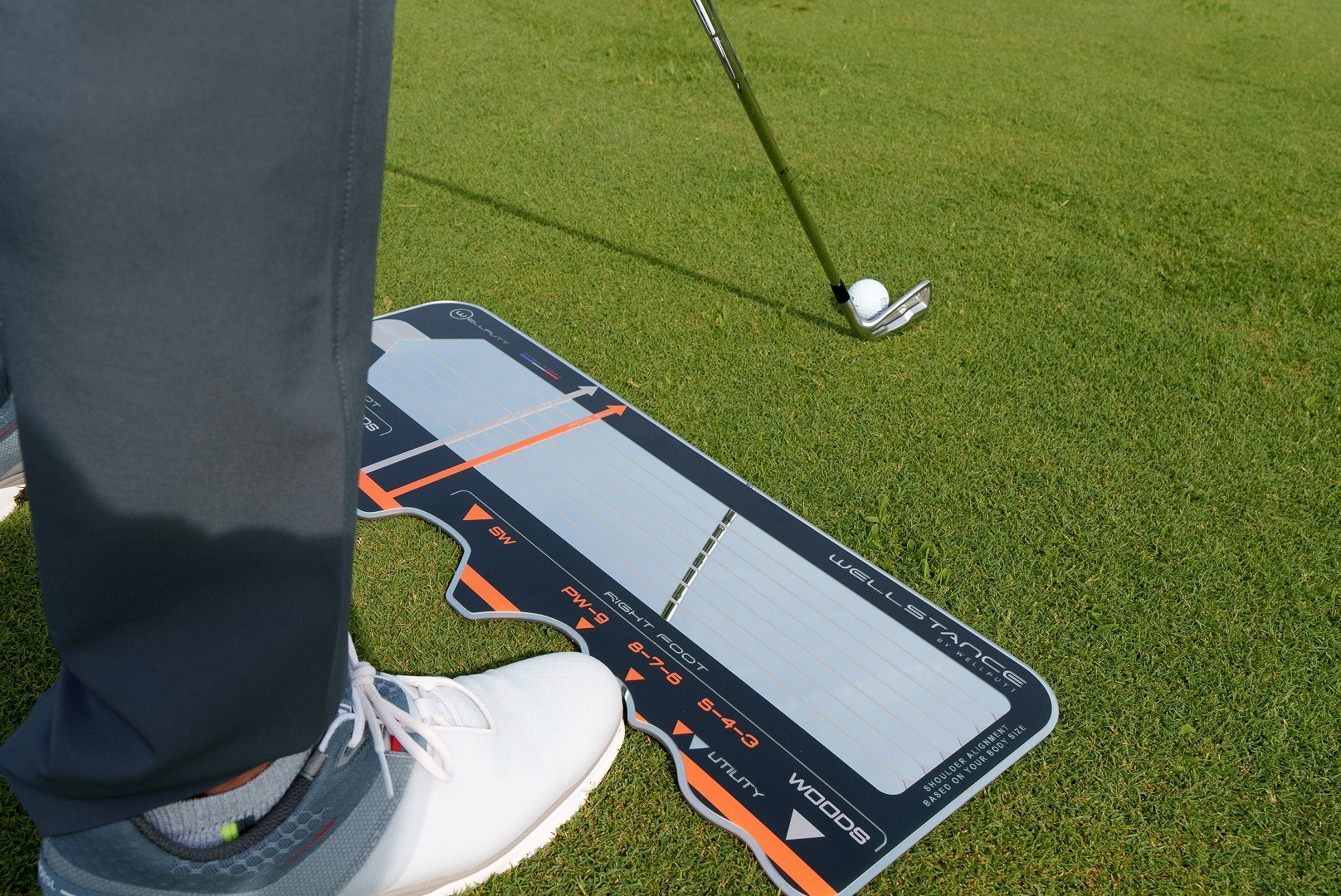 ゴルフトレーニング用品ブランドWellputtより 最適なアドレス