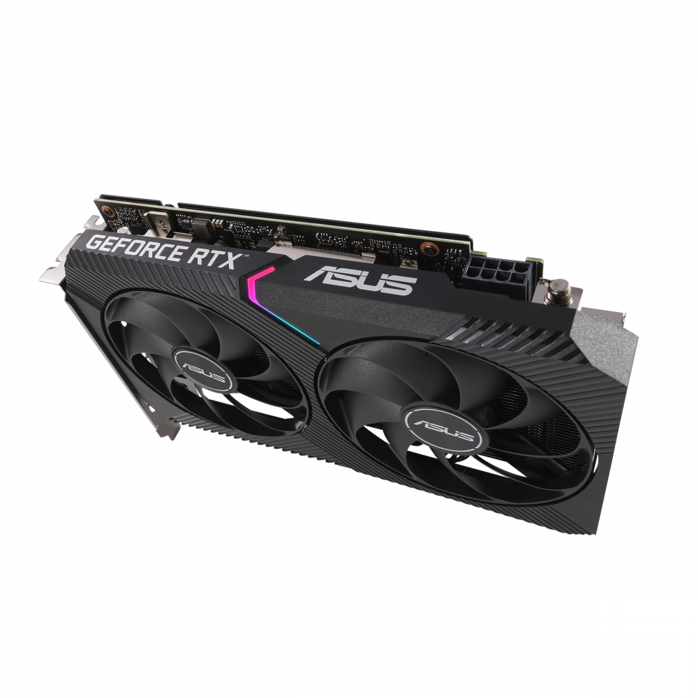 DUAL-RTX3060TI-O8G-MINI - 2連ファン搭載RTX™3060Ti MINI OC