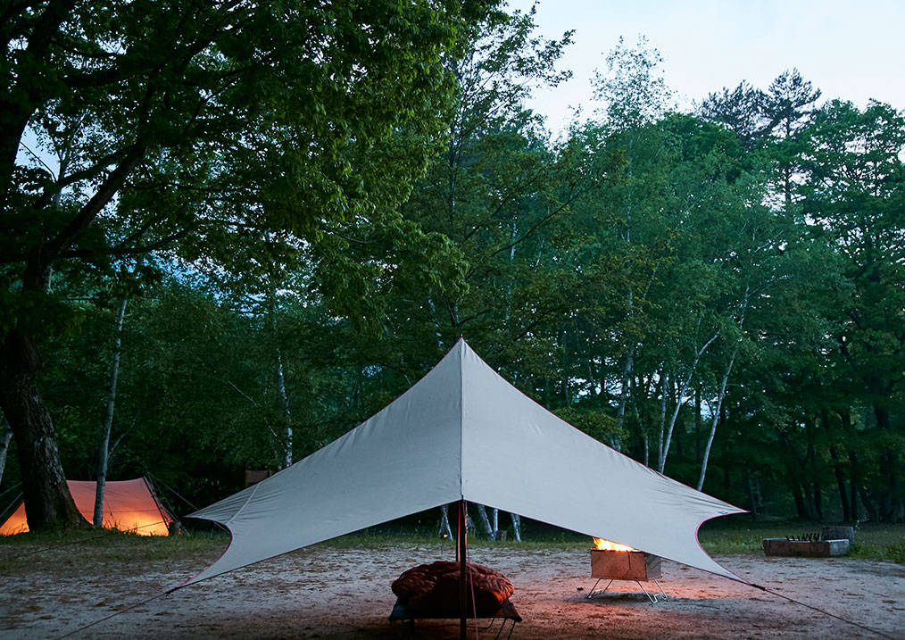 ムササビウィング13ft. TC“焚き火”バージョン｜TARP｜PRODUCTS｜tent