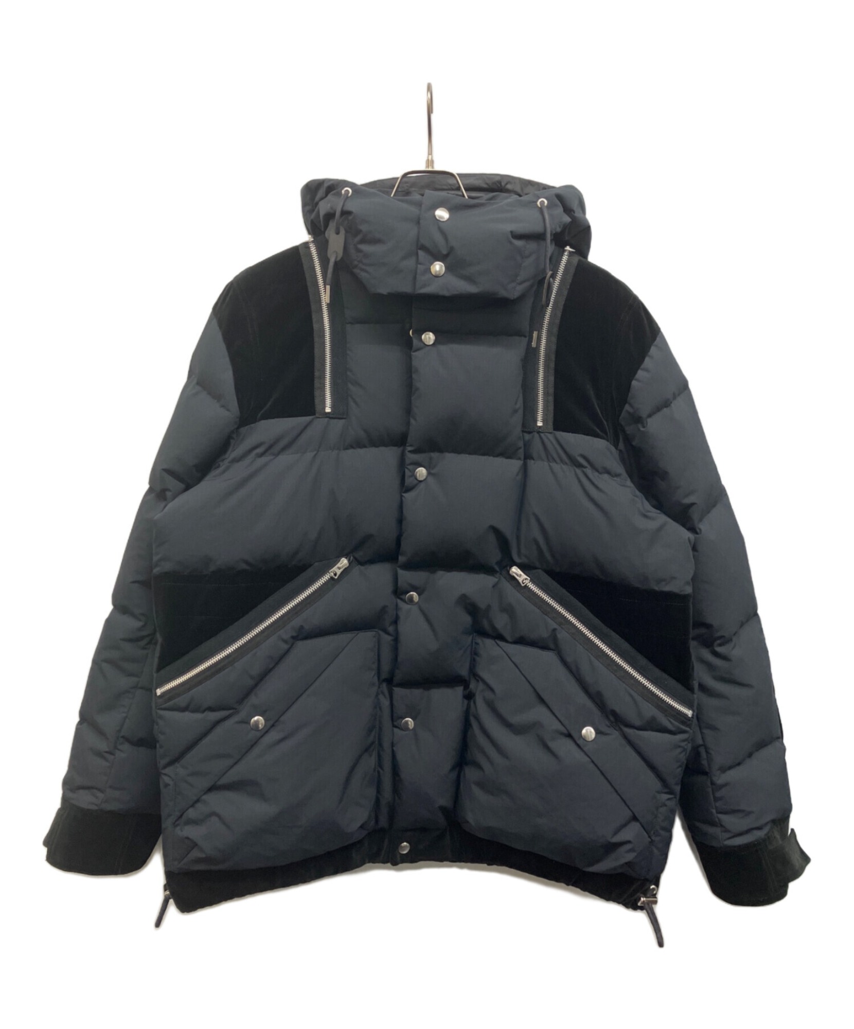sacai / サカイ】Switch Zip Down Jacket | 構築美を纏う冬の主役