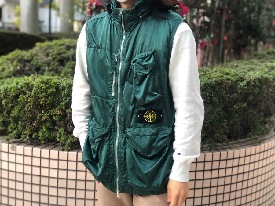 STONE ISLAND/ストーンアイランド】から21SS NYLON RASO-TC VESTのご