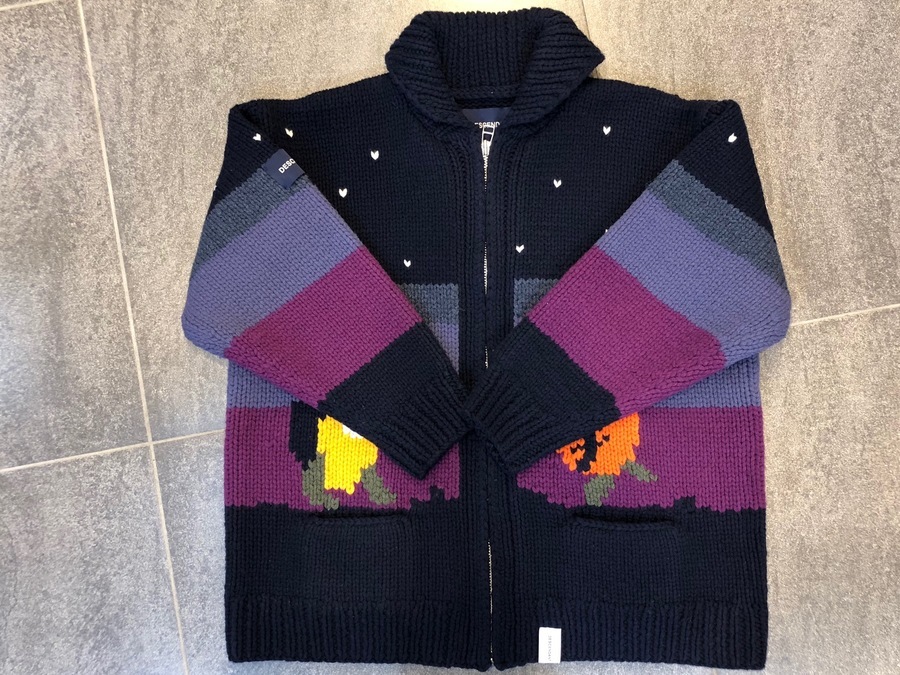 DESCENDANT / ディセンダント より、FESTINAL COWICHAN KNIT