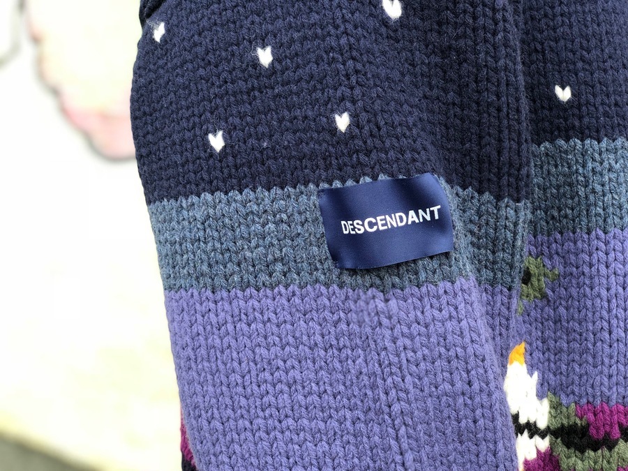 DESCENDANT / ディセンダント より、FESTINAL COWICHAN KNIT