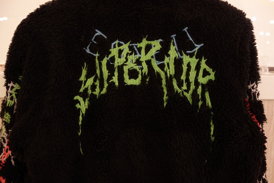 DIESEL/ディーゼル】刺繍ボアフリースジャケットが入荷しました