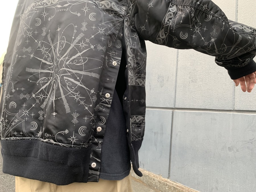 sacai × Dr.Woo】 バンダナプリントブルゾンが入荷しました。[2021.01