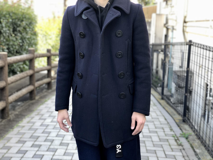 Rags McGREGOR/ラグスマックレガー】より10BUTTONS PEA COATが買い取り