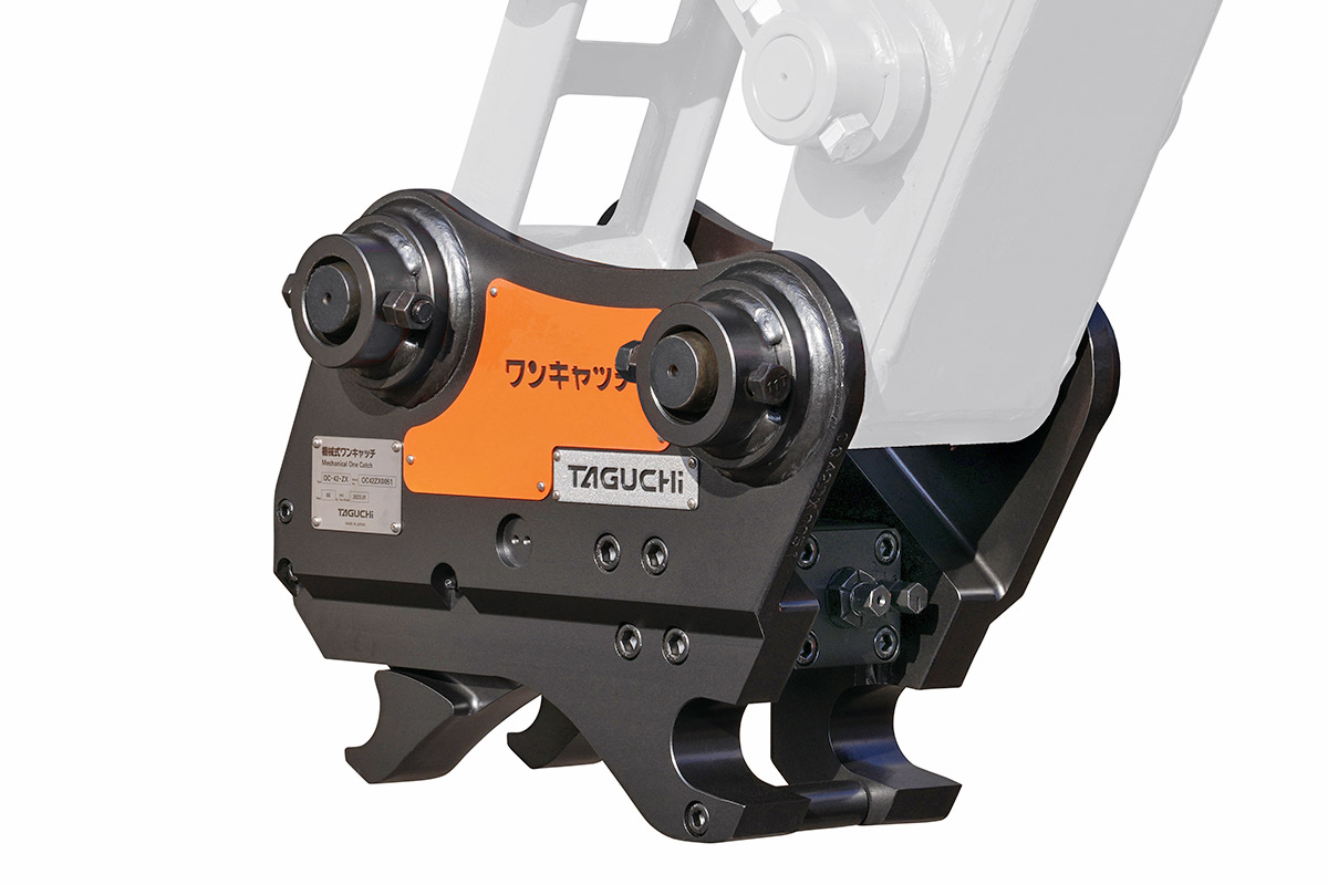 ワンキャッチ | TAGUCHI | タグチ工業 | 建機アタッチメントメーカー