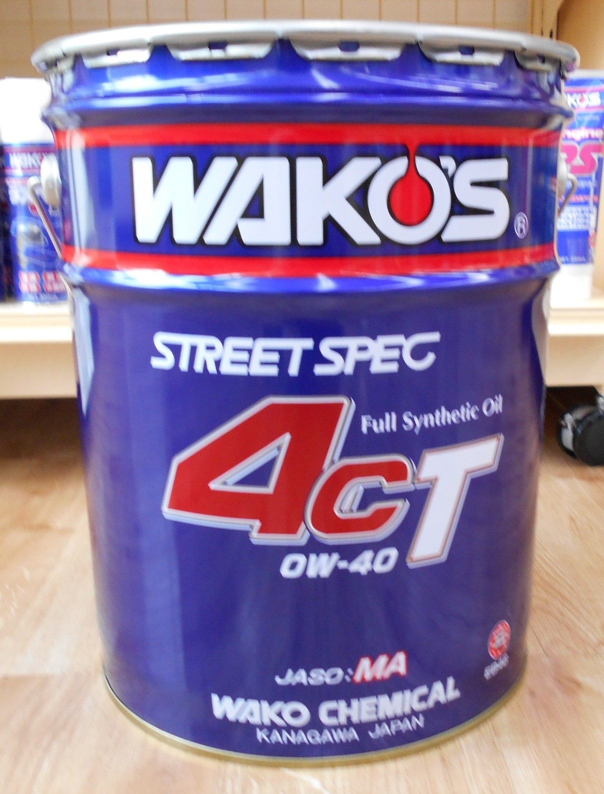 エンジンオイル】WAKO'S『STREET SPEC 4CT』 | 店舗おススメ情報