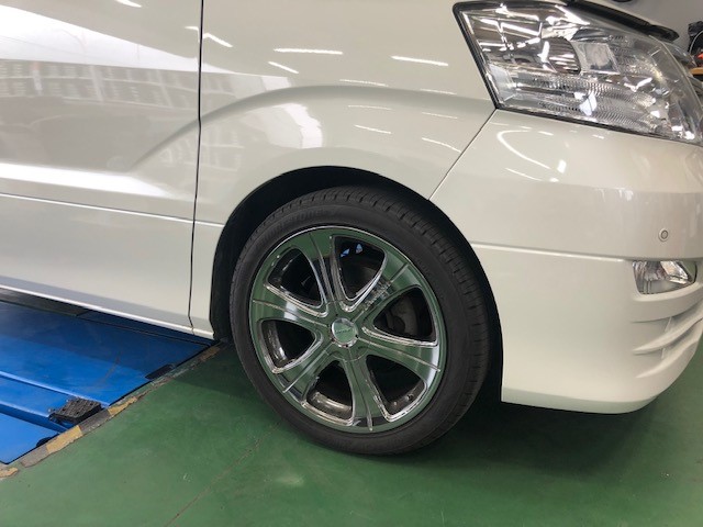 10アルファード TEIN車高調 STREET BASIS Z 取付+