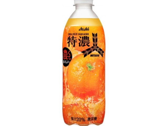 三ツ矢 特濃オレンジスカッシュ P500ml (4514603461114) の仕入れ・箱