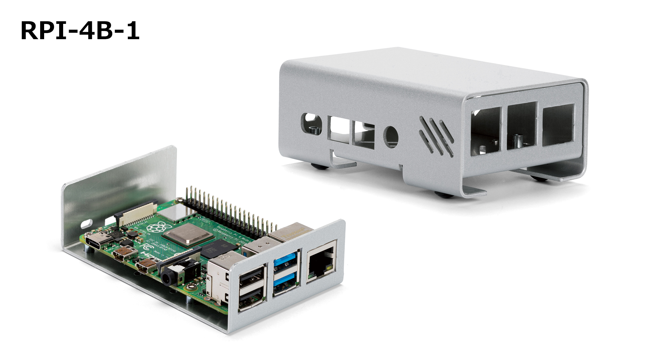 Raspberry Pi 4B ケース アルミ製 RPI-4シリーズ | 製品情報 | タカチ