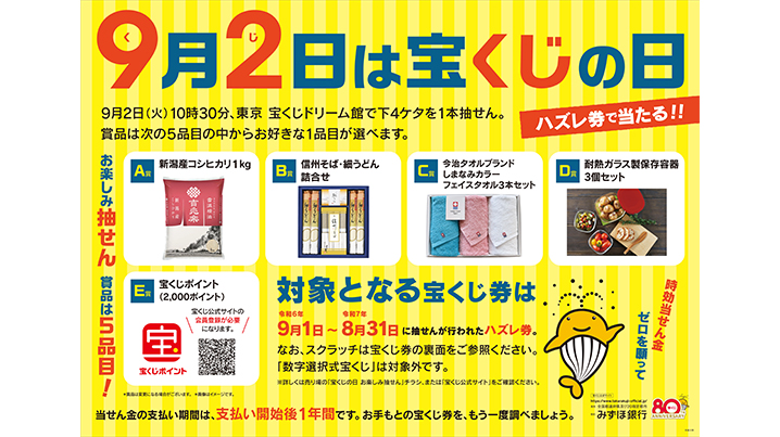 宝ニュース詳細｜宝ニュース【宝くじ公式サイト】