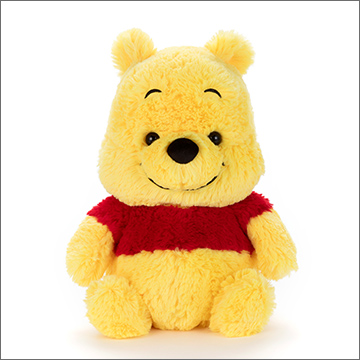 ディズニーキャラクター／ふわなで ぬいぐるみM／くまのプーさん｜商品