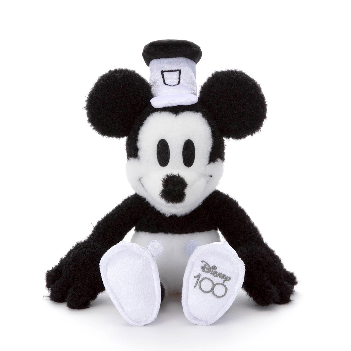 ディズニーキャラクター／D100／ぬいぐるみS／ ミッキーマウス（蒸気船