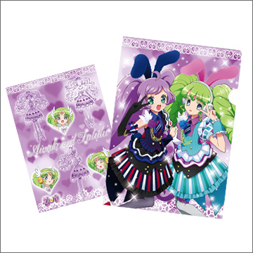 プリパラ クリアファイル らぁら＆ファルル｜商品情報｜タカラトミーアーツ