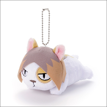 ハイキュー!! ボールチェーン付ぬいぐるみ（音駒ネコ・孤爪）｜商品