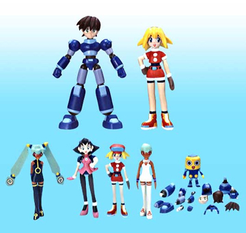 SRカプコン リアルフィギュアコレクションパート2 ロックマンダッシュ