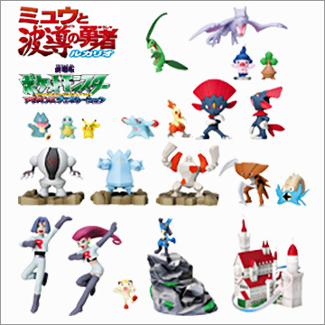 立体ポケモン図鑑SP04 ミュウと波導の勇者 ルカリオ編｜商品情報