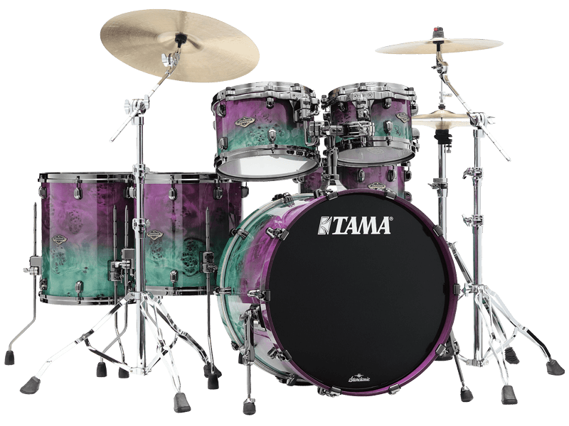TAMA Drums | Starclassic Walnut/Birch With Mappa Burl Outer Ply