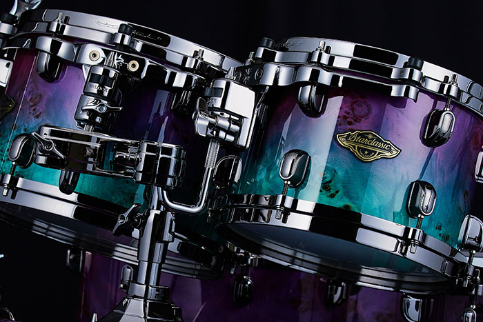TAMA Drums | Starclassic Walnut/Birch With Mappa Burl Outer Ply