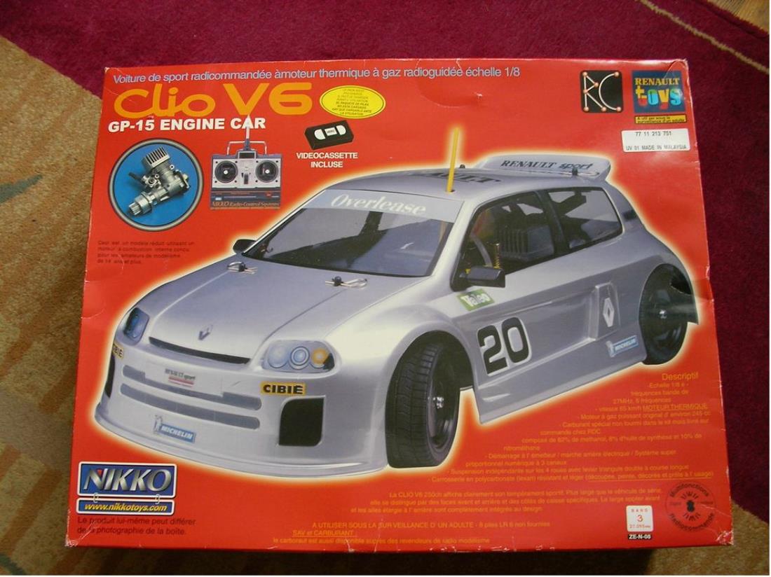 99962: Nikko from neobrunox showroom, Renault Clio V6 GP 1/8