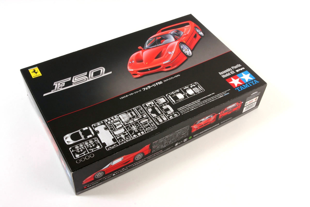 TAMIYA フェラーリ F50 1/24 プラスチックモデルキット Amazon.com